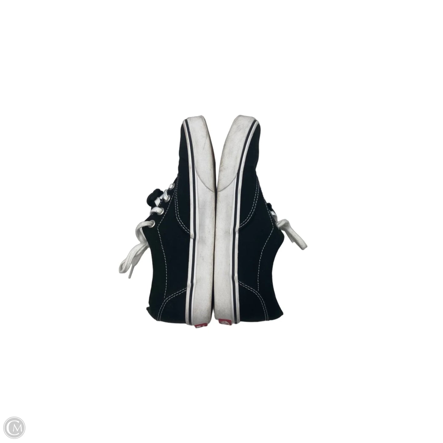 Shoes Sneakers By Vans In Black, Size: 6.5