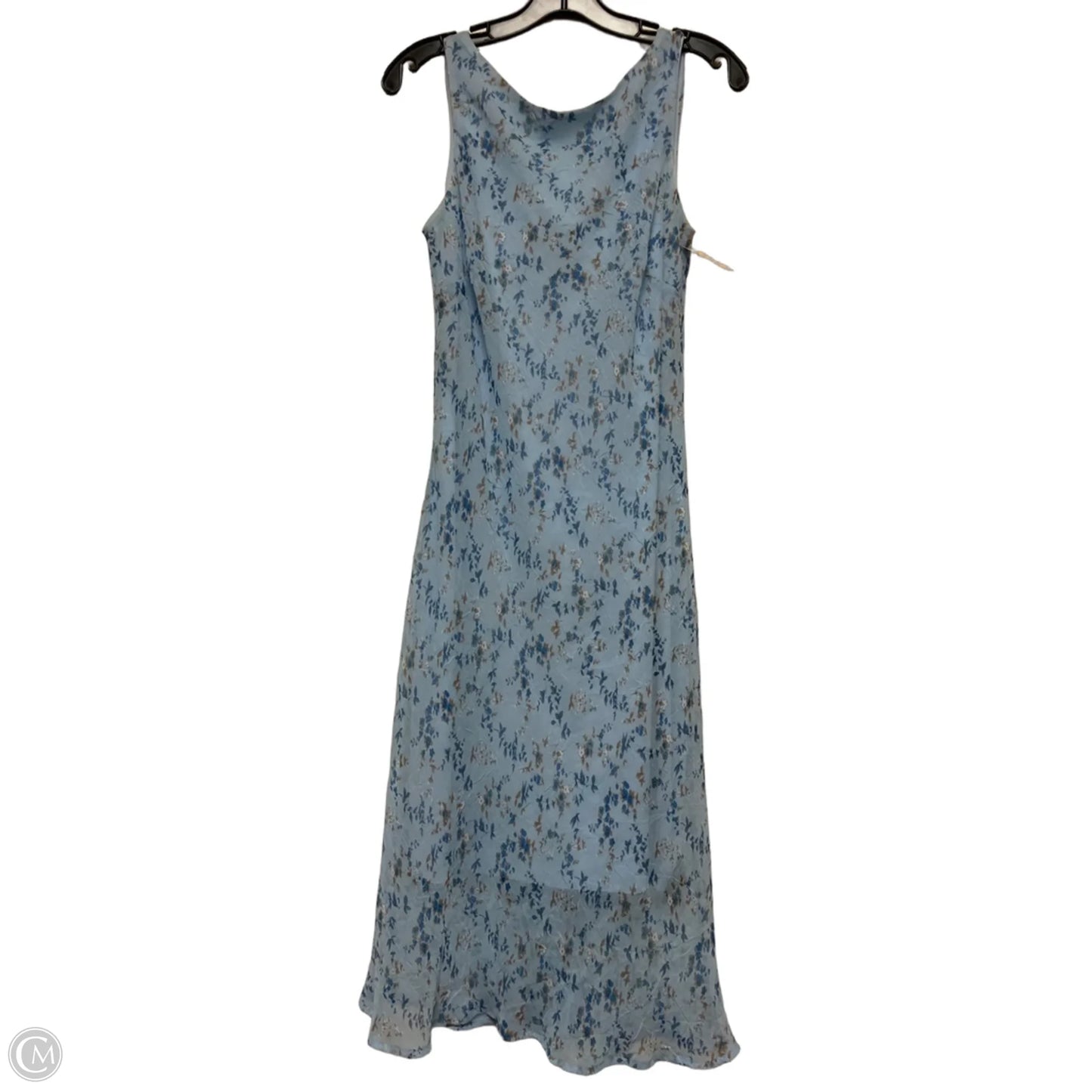 Dress Casual Midi By Clothes Mentor In Blue, Size: M