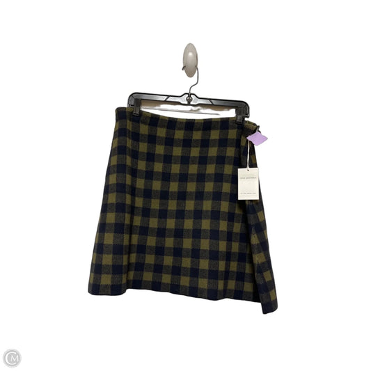 Skirt Mini & Short By Free Assembly In Plaid Pattern, Size: 16