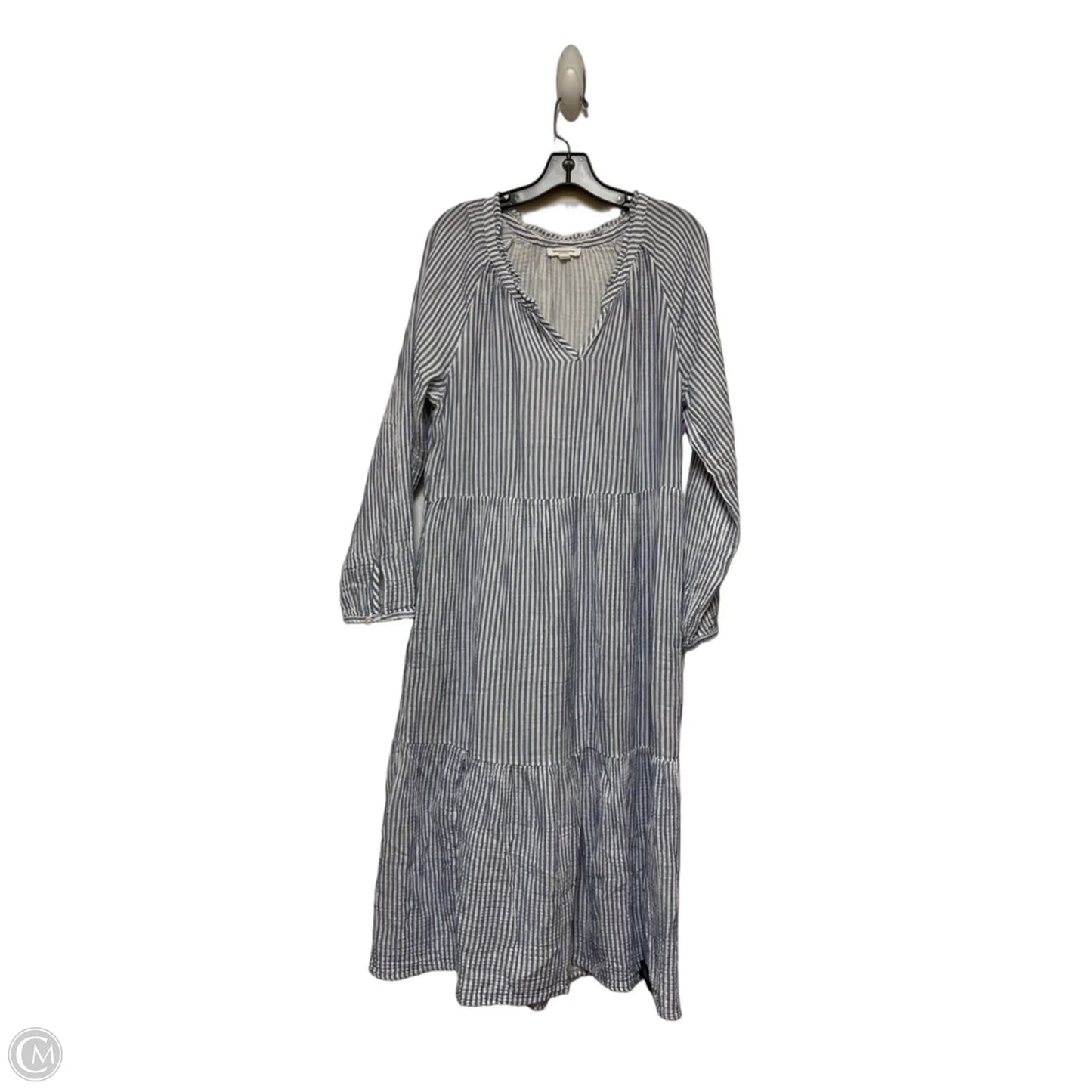 Dress Casual Maxi By Beachlunchlounge In Striped Pattern, Size: L