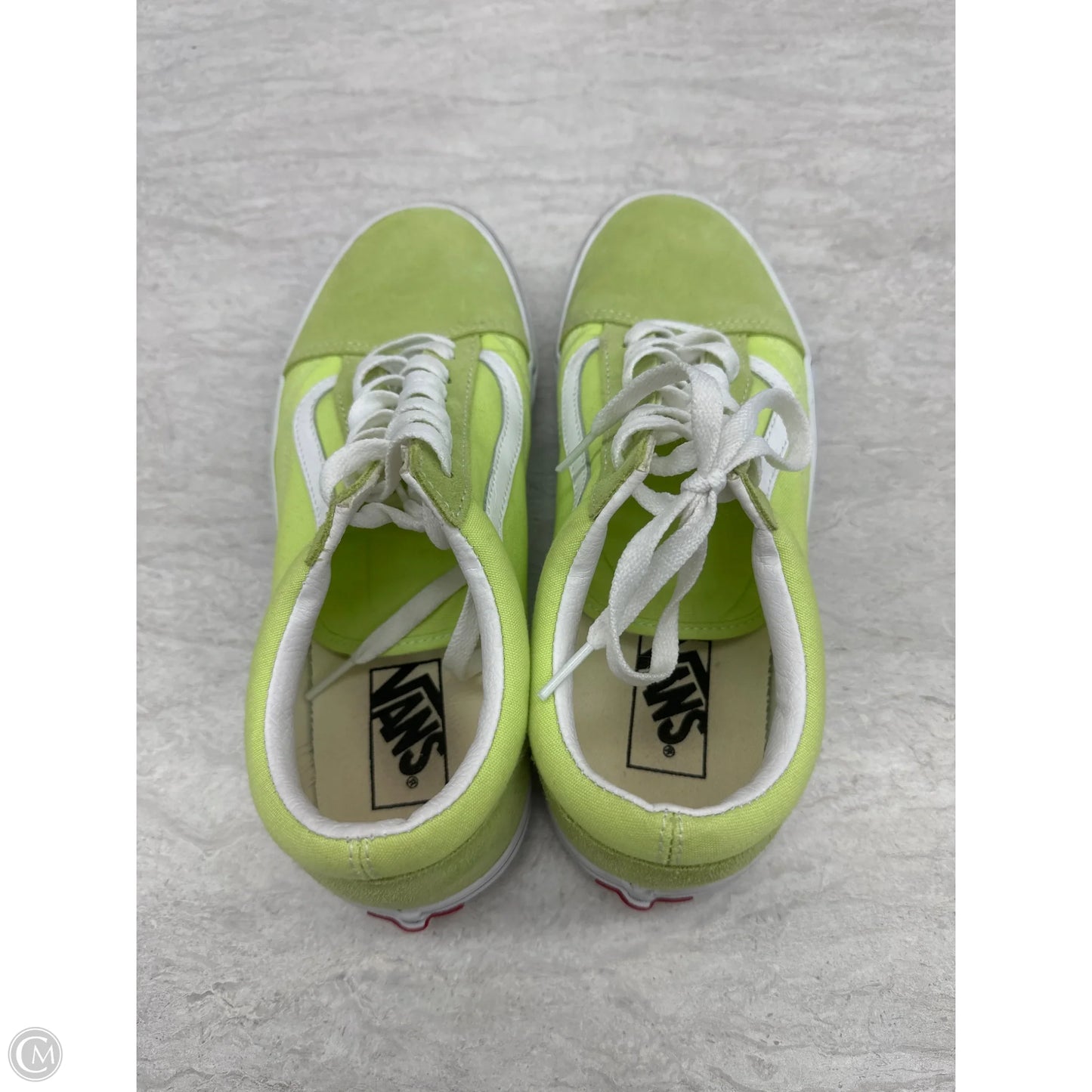 Shoes Sneakers By Vans In Green, Size: 10.5