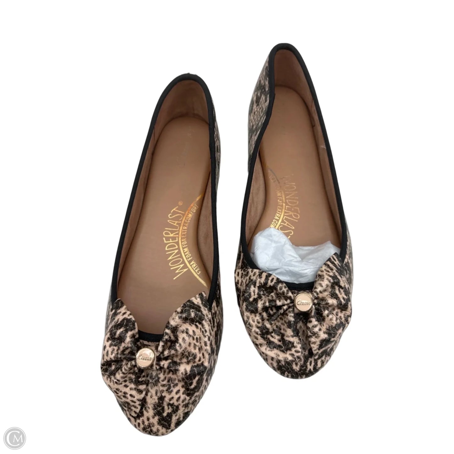 Shoes Flats By Circus By Sam Edelman In Snakeskin Print, Size: 10