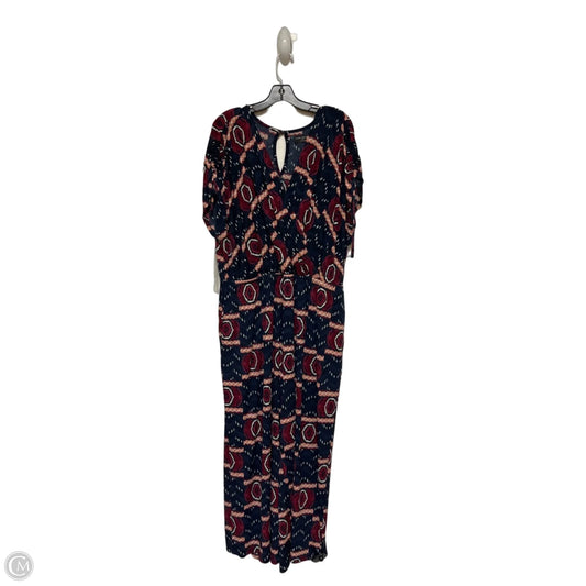 Jumpsuit By Lane Bryant In Blue & Red, Size: 2x
