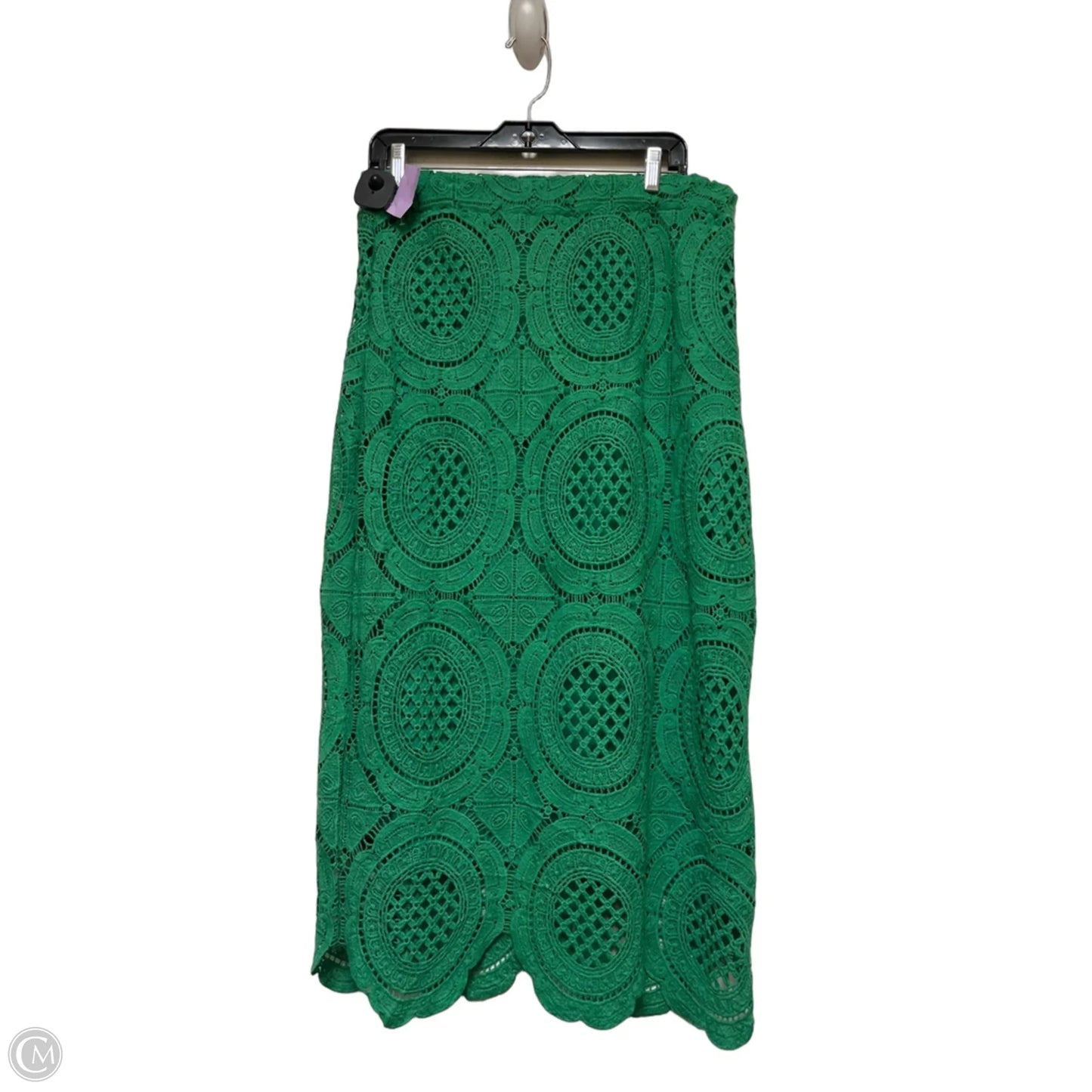 Skirt Maxi By Ultra Pink In Green, Size: 12