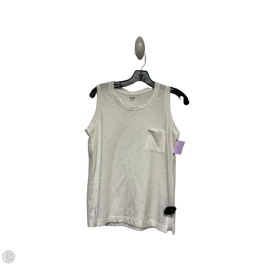 Tank Top By Madewell In White, Size: Xs