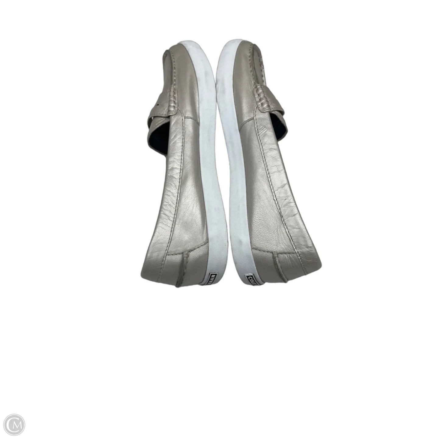 Shoes Flats By Cole-haan In Silver, Size: 9