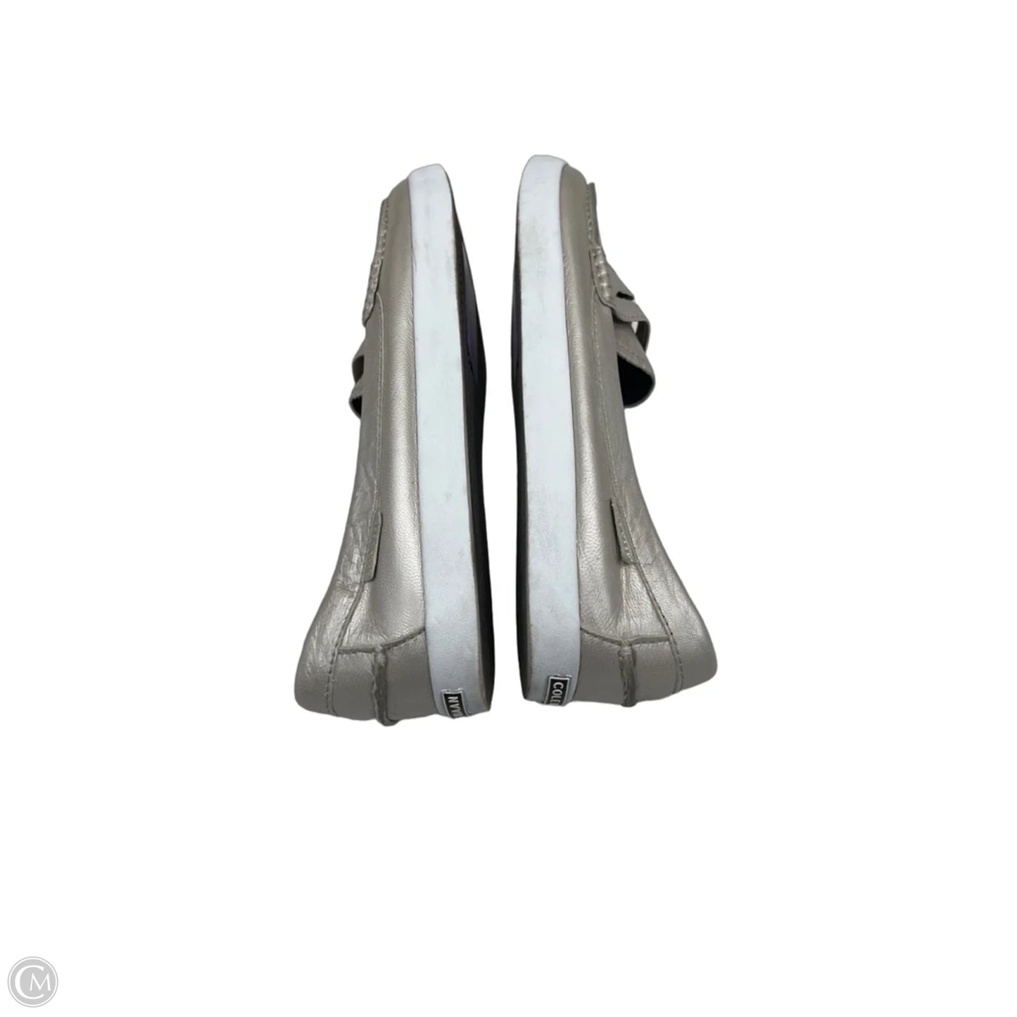 Shoes Flats By Cole-haan In Silver, Size: 9