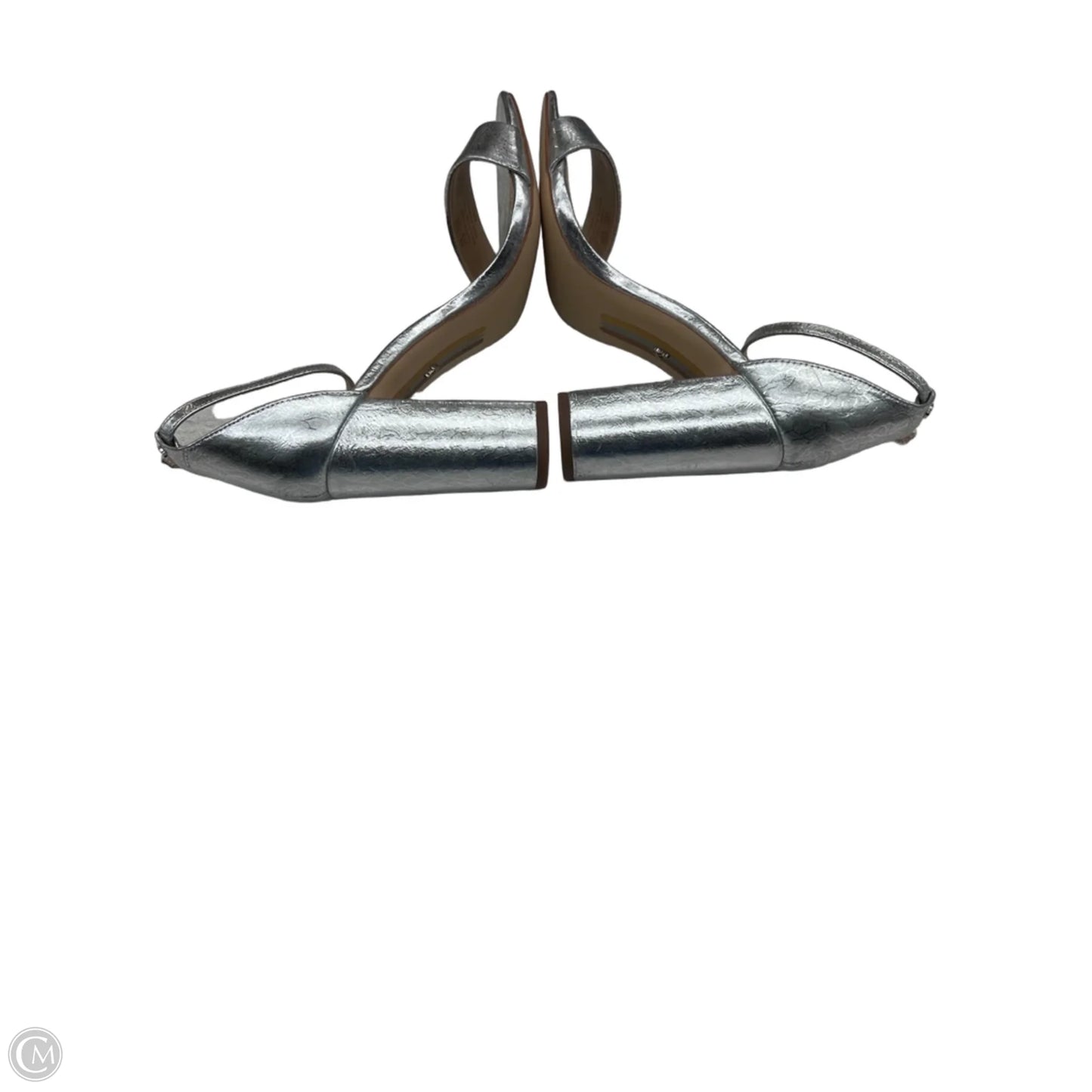 Shoes Heels Block By Sam Edelman In Silver, Size: 9.5
