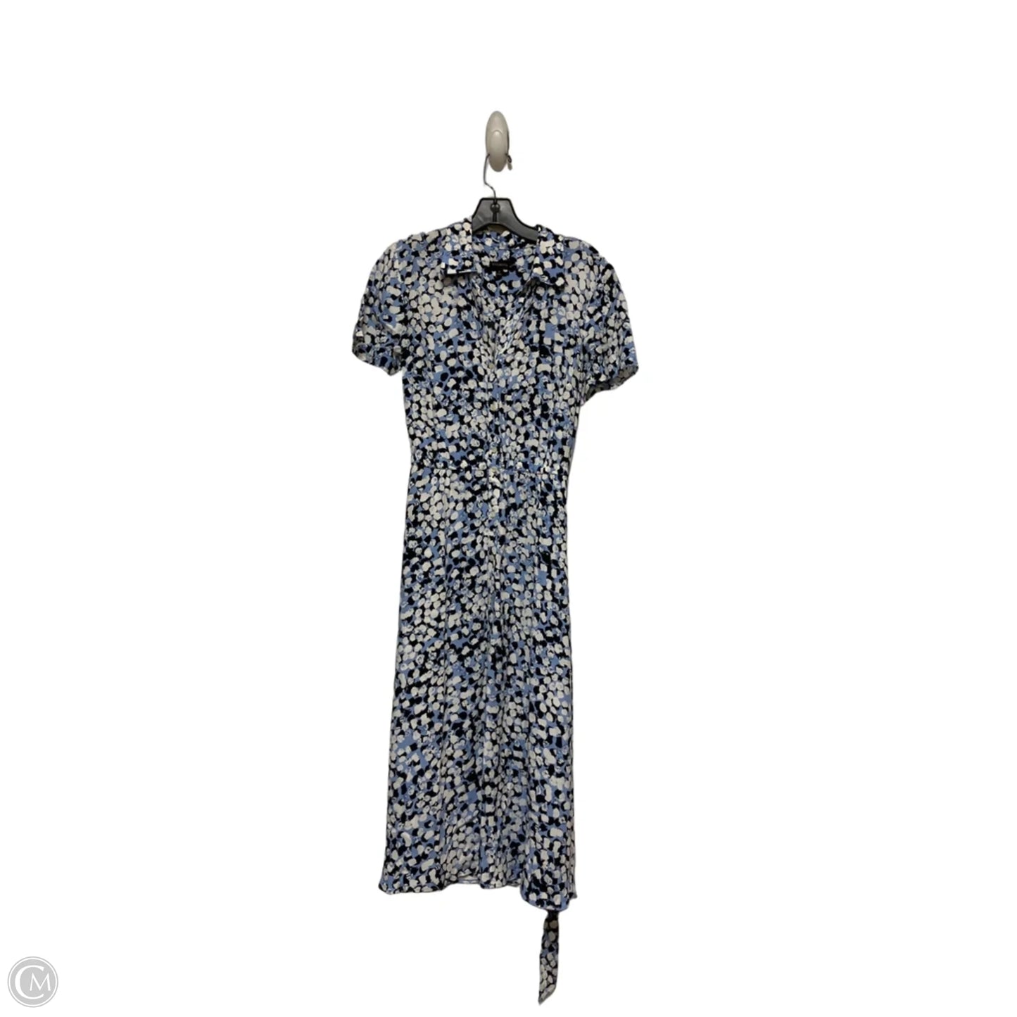 Dress Casual Maxi By Talbots In Blue & White, Size: S