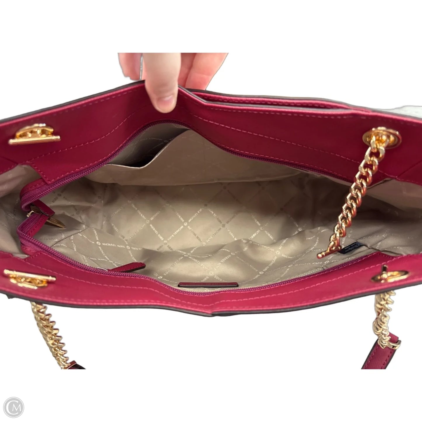 Handbag Designer By Michael Kors, Size: Large