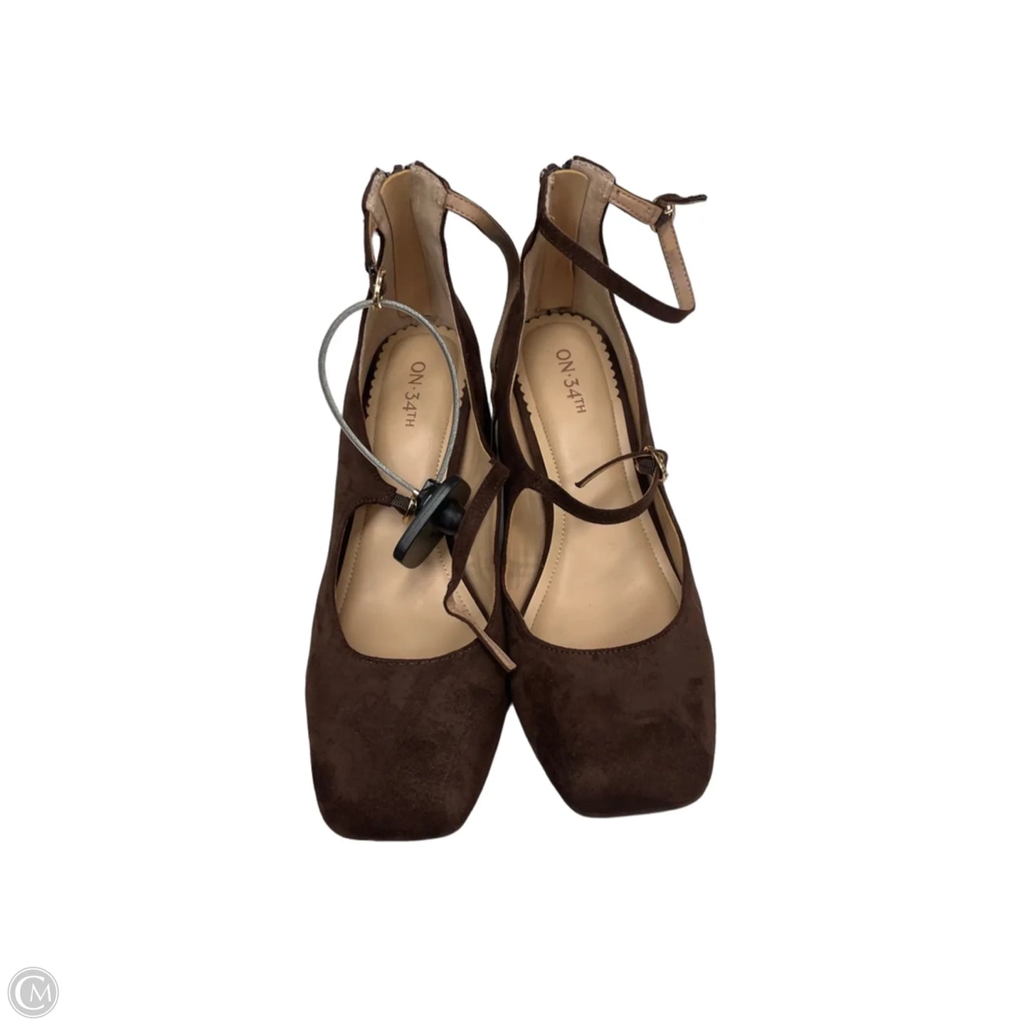 Shoes Heels Block By On 34th In Brown, Size: 9