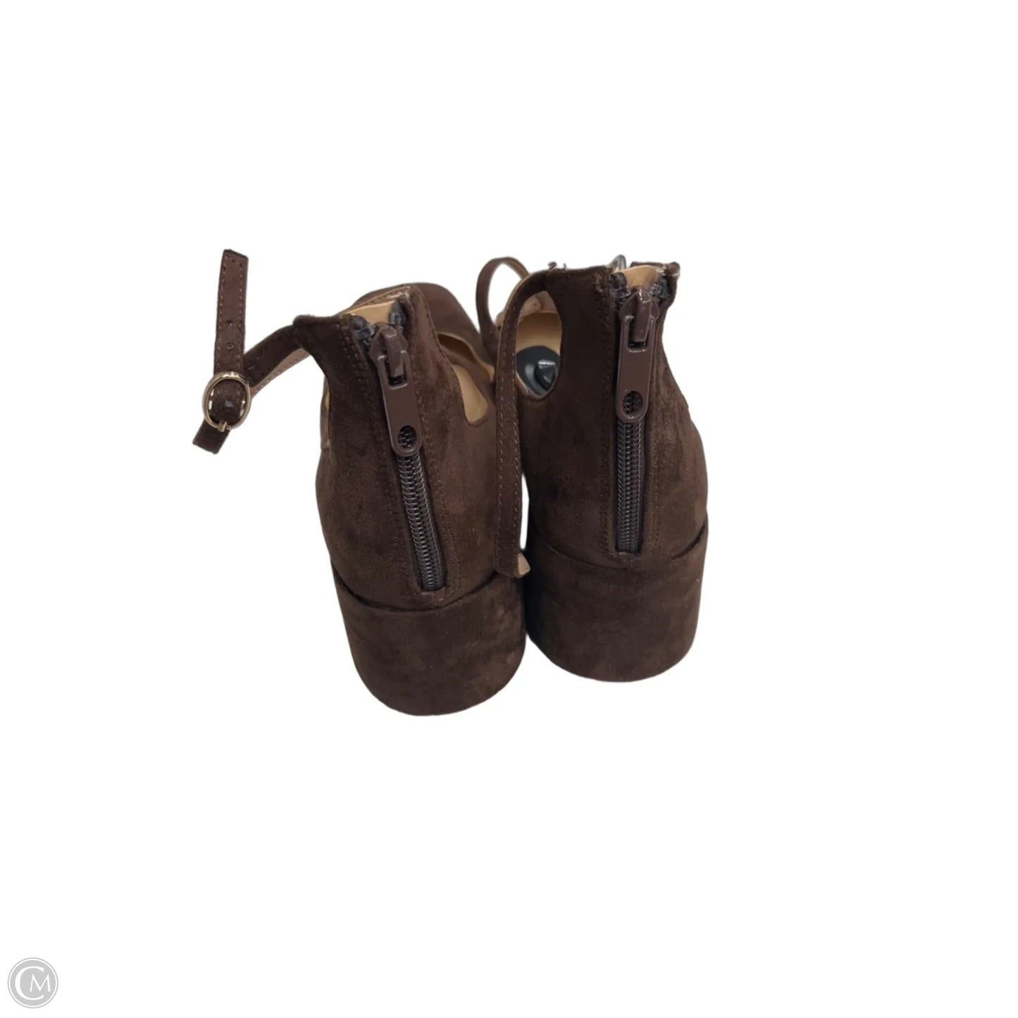 Shoes Heels Block By On 34th In Brown, Size: 9