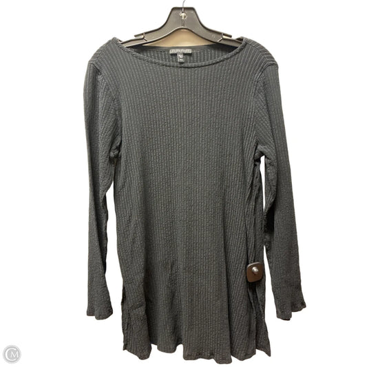 Top Long Sleeve By Eileen Fisher In Black, Size: M
