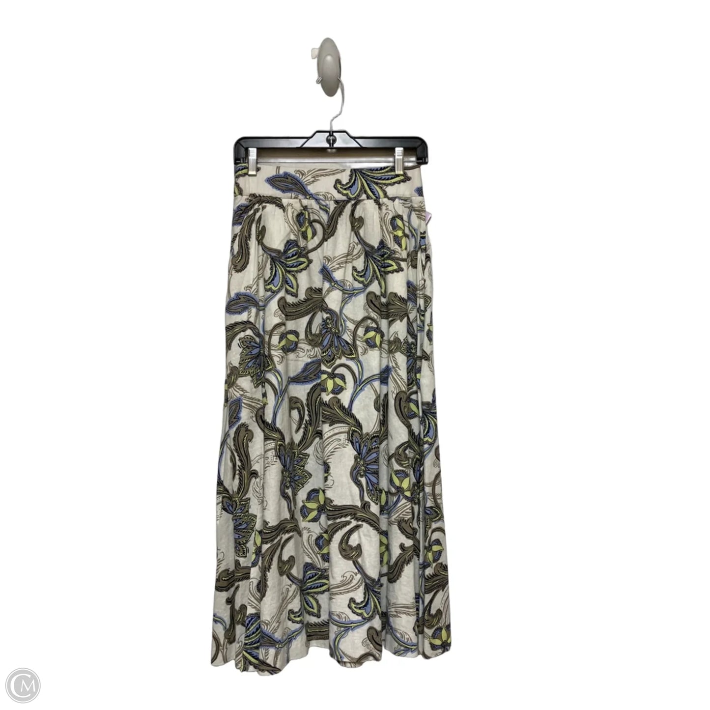 Pants Wide Leg By Rafaella In Green & Tan, Size: 8