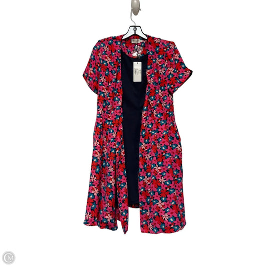 Dress Casual Short By Molly Bracken In Floral Print, Size: M