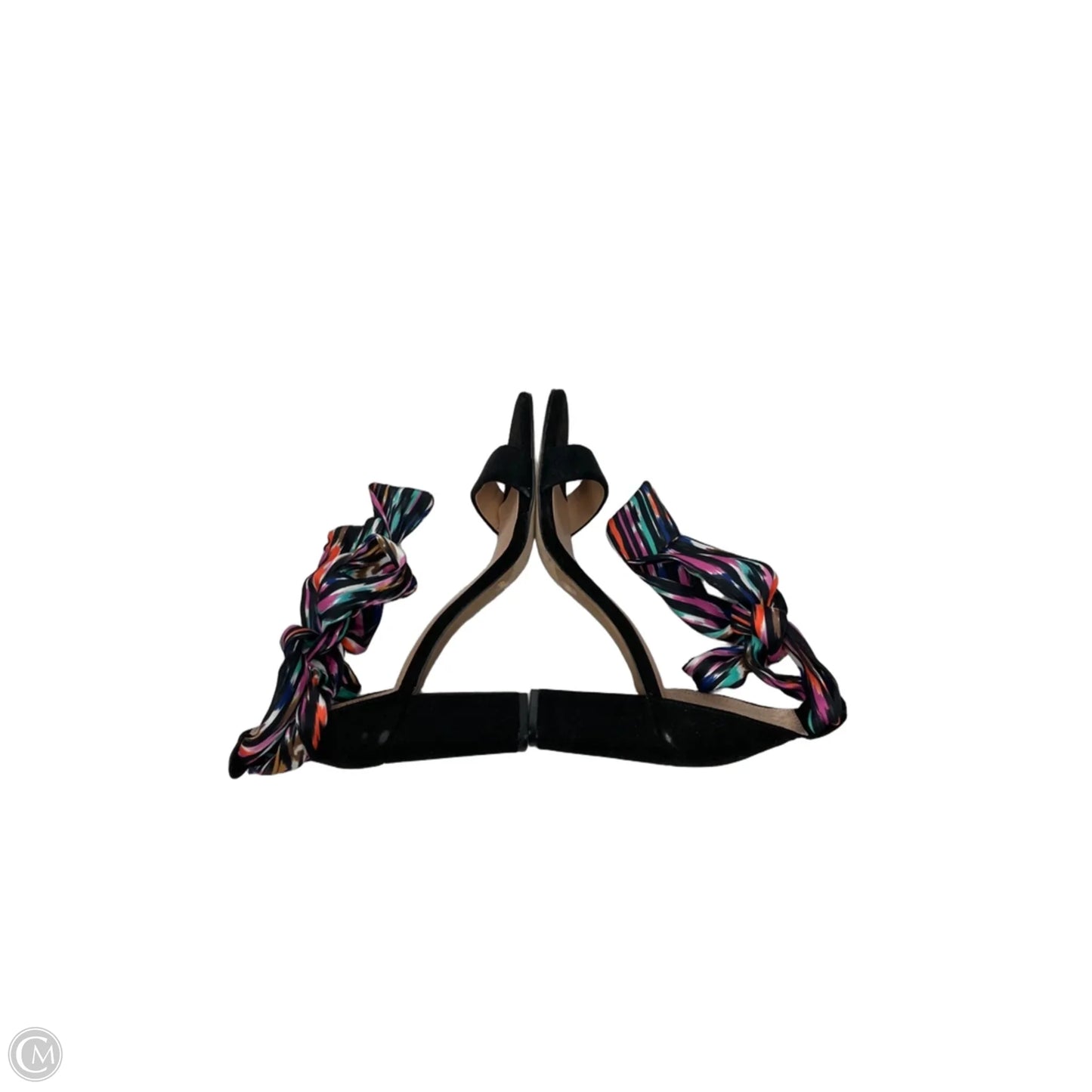 Sandals Heels Block By Inc In Black, Size: 6
