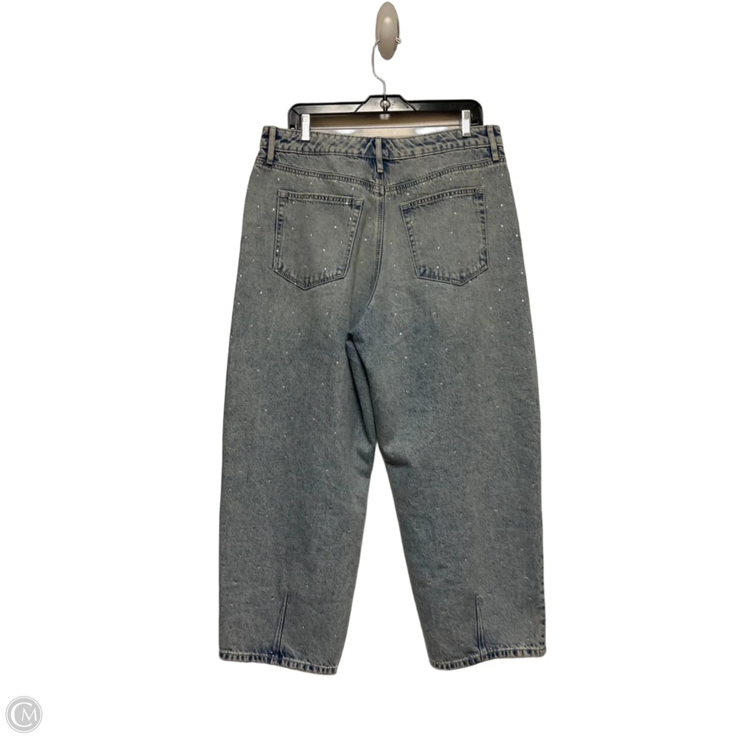 Jeans Wide Leg By Loft In Blue Denim, Size: 12