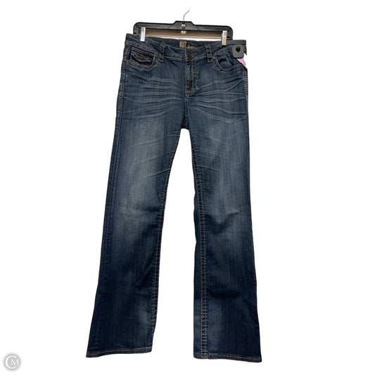 Jeans Boot Cut By Kut In Blue Denim, Size: 12