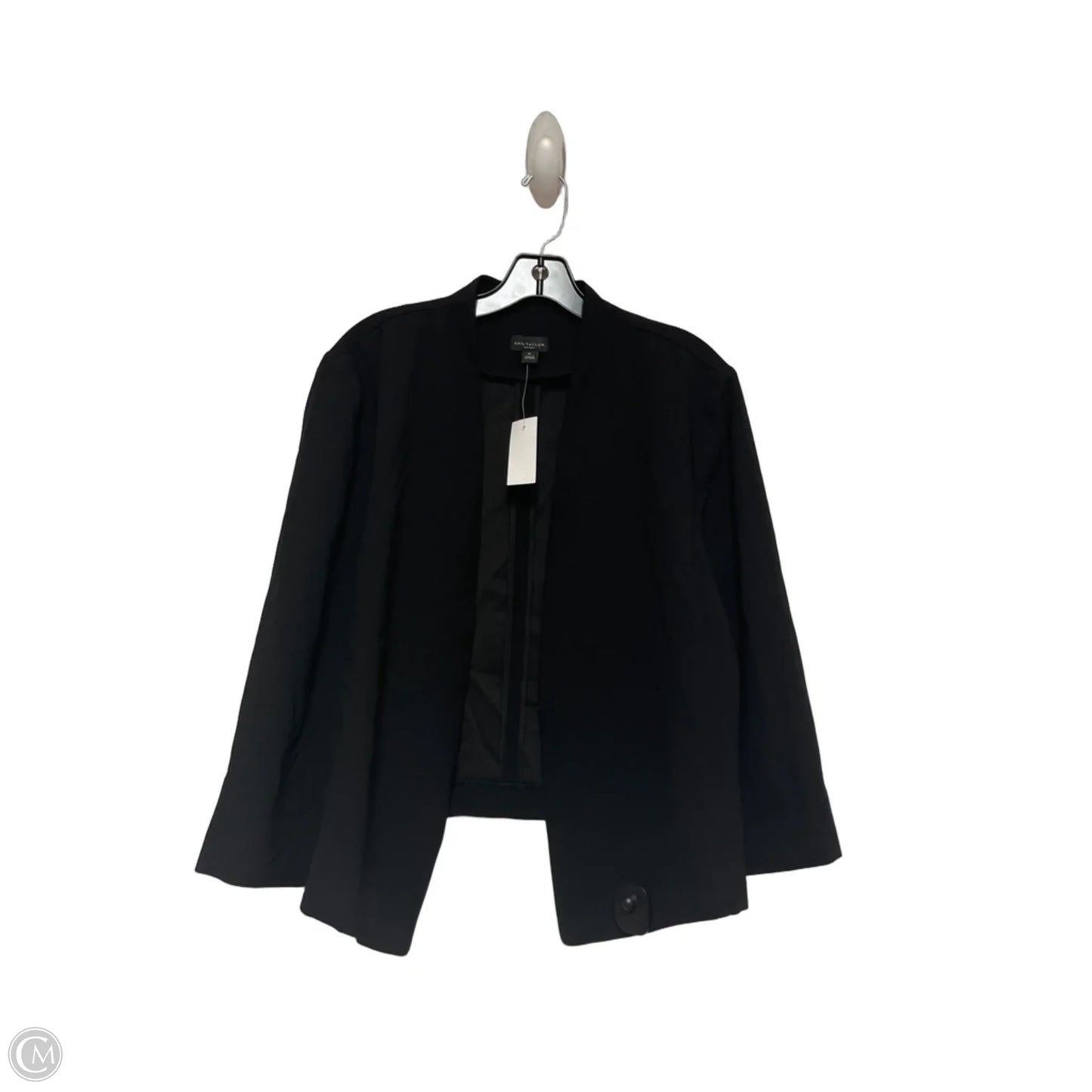 Blazer By Ann Taylor In Black, Size: Xl