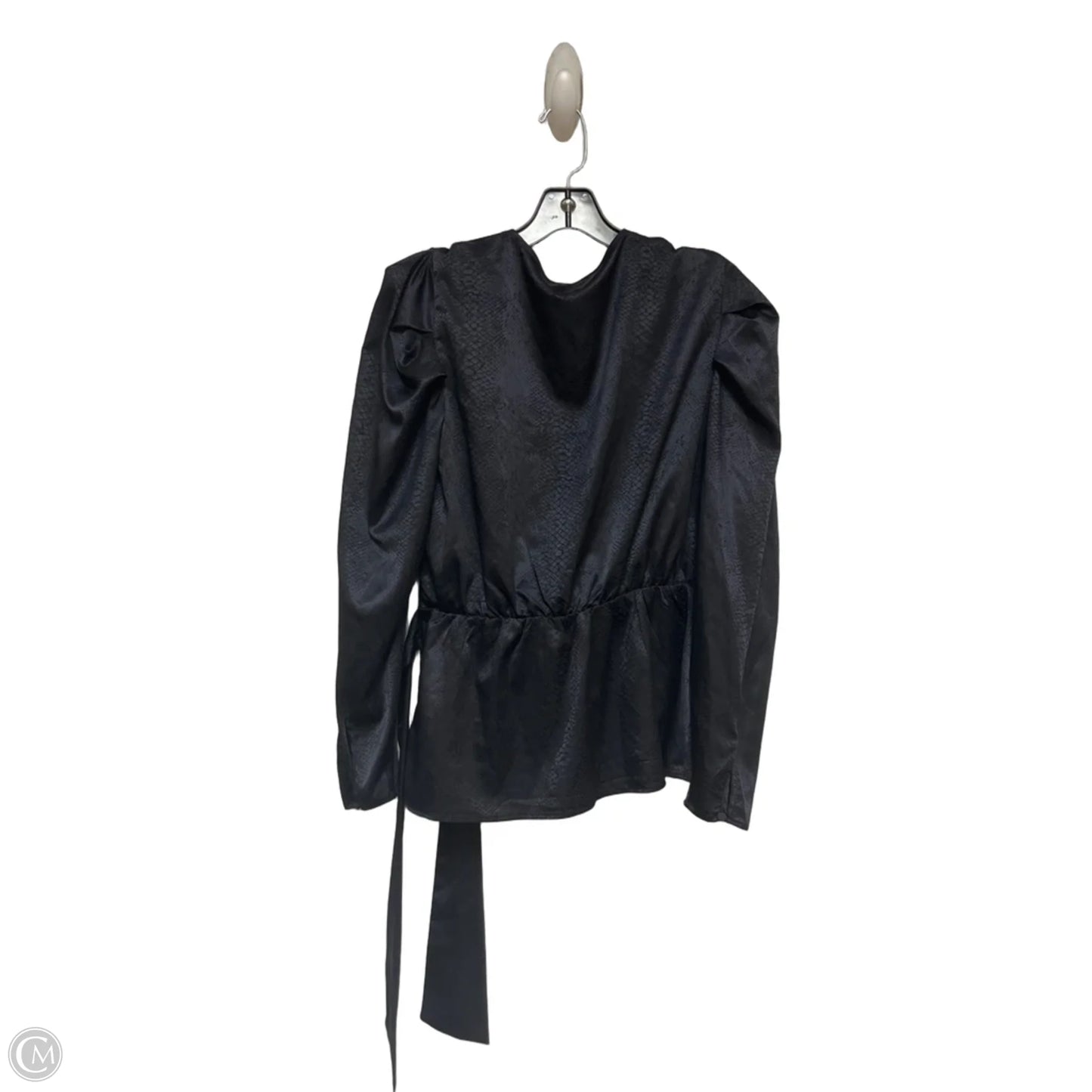 Top Long Sleeve By Express In Blue, Size: L