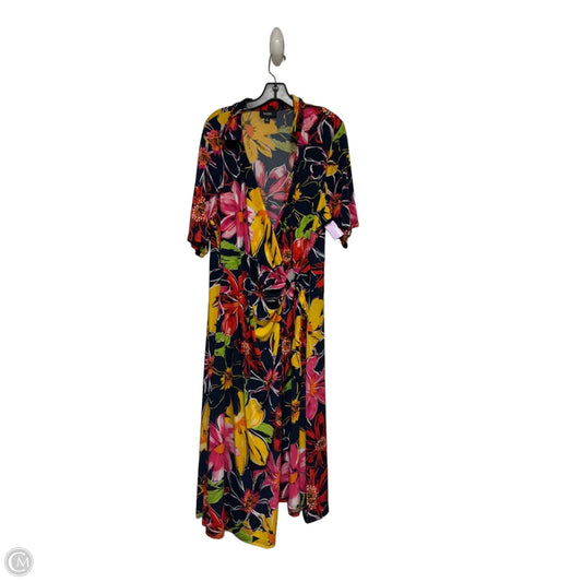 Dress Casual Maxi By Msk In Floral Print, Size: 2x