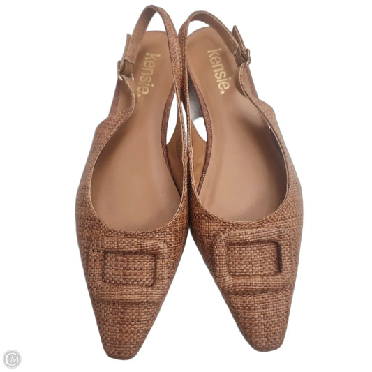 Shoes Flats By Kensie In Brown, Size: 8