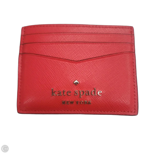 Id/card Holder Designer By Kate Spade, Size: Small
