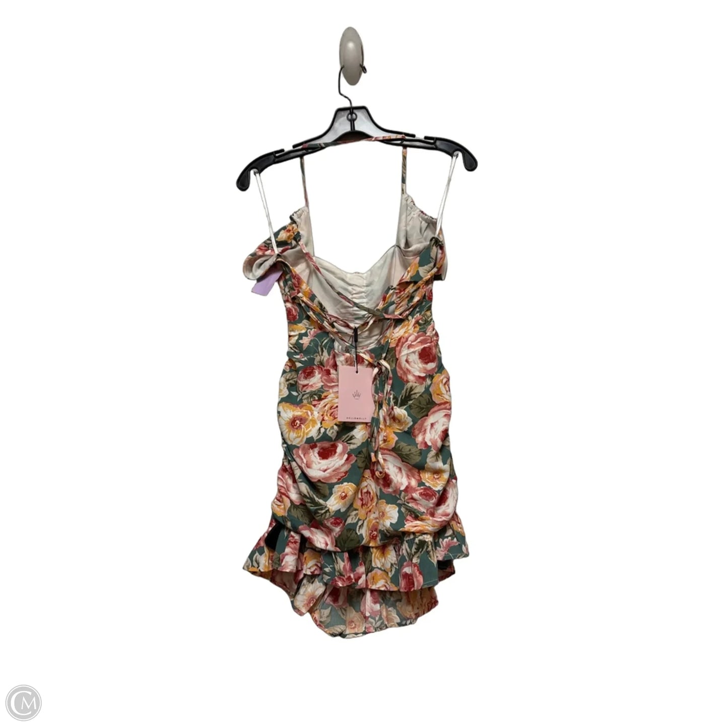 Dress Casual Short By Hello Molly In Floral Print, Size: S