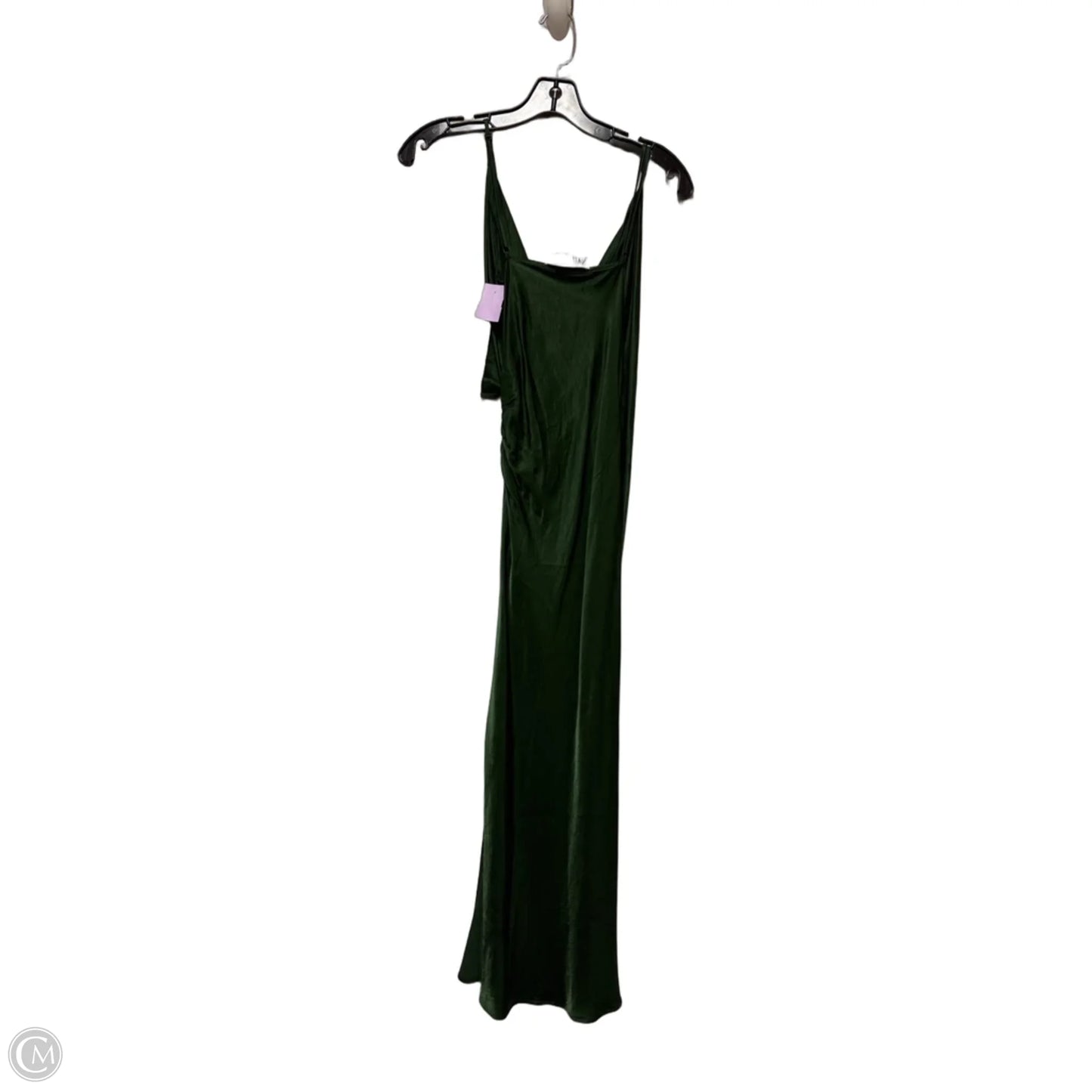 Dress Casual Midi By Zara In Green, Size: Xs