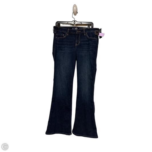 Jeans Boot Cut By Hollister In Blue Denim, Size: 12