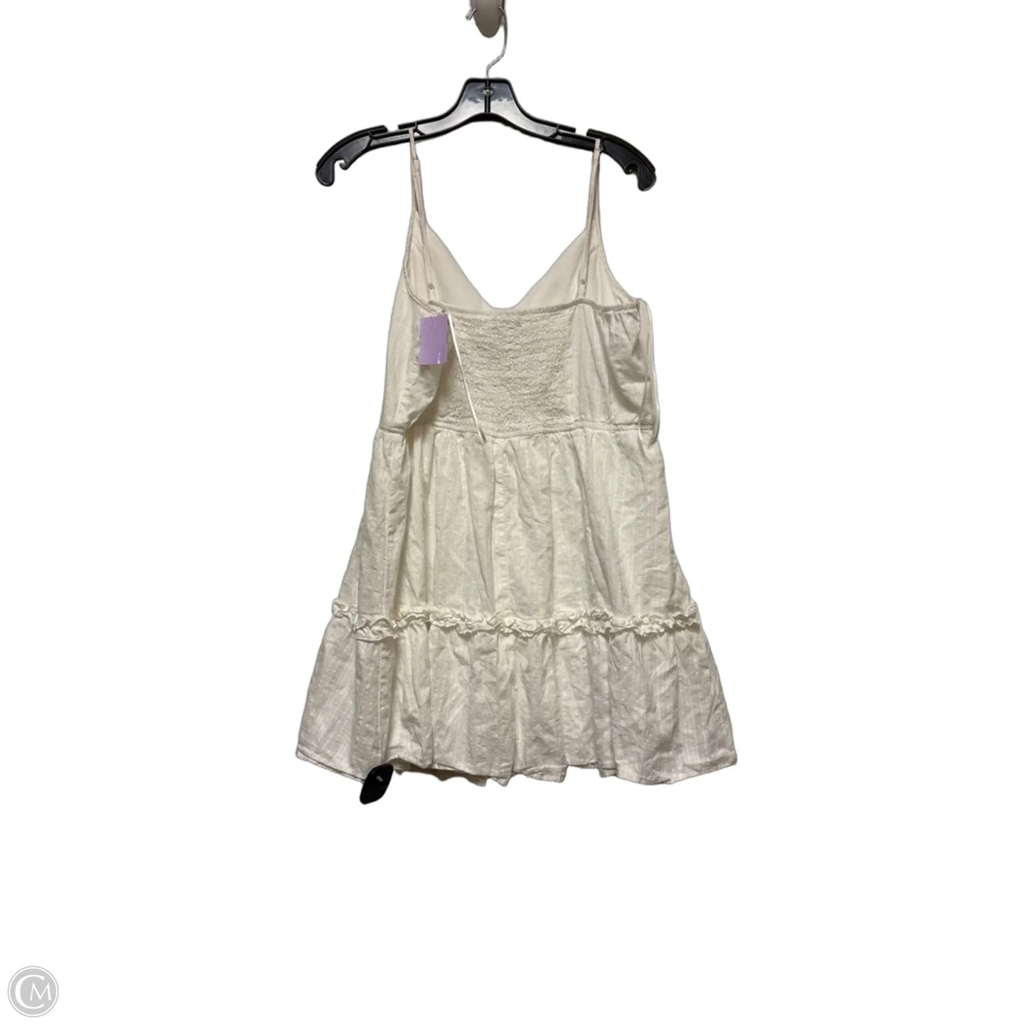Dress Casual Short By Mi Ami In White, Size: L