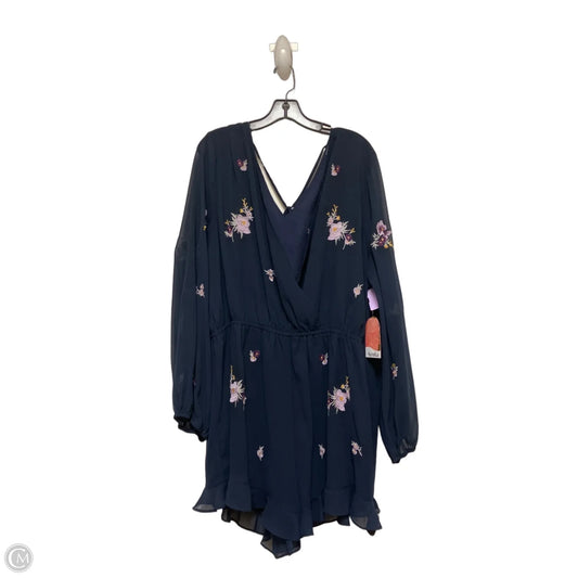 Dress Casual Short By Arula In Navy, Size: 2x