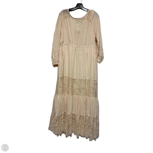 Dress Casual Maxi By Torrid In Cream, Size: L