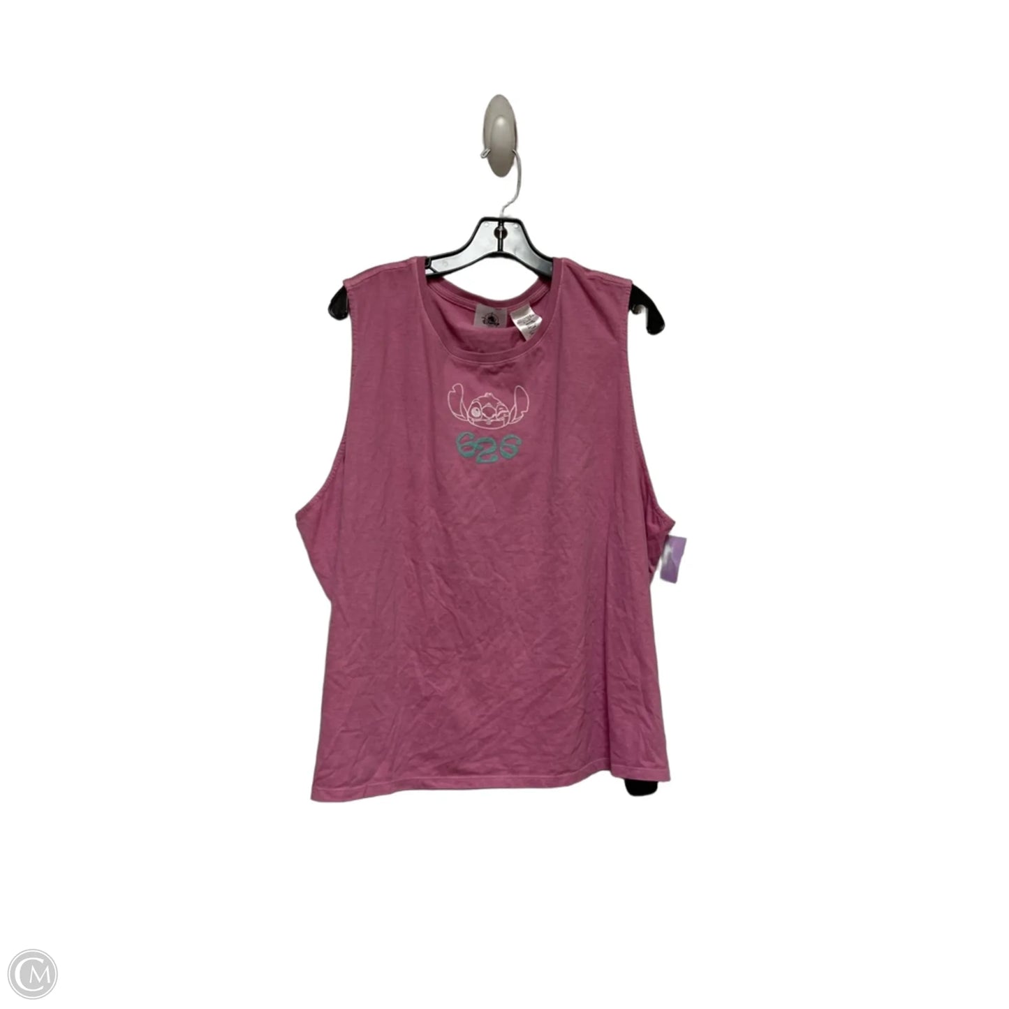 Tank Top By Disney Store In Pink, Size: 3x