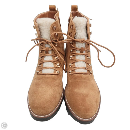 Boots Hiking By Crown And Ivy In Brown, Size: 8