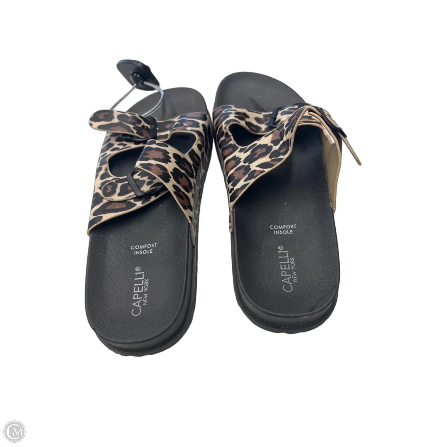 Sandals Flats By Capelli In Animal Print, Size: 8
