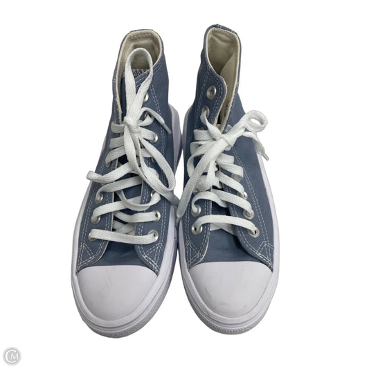 Shoes Sneakers By Converse In Blue & White, Size: 6