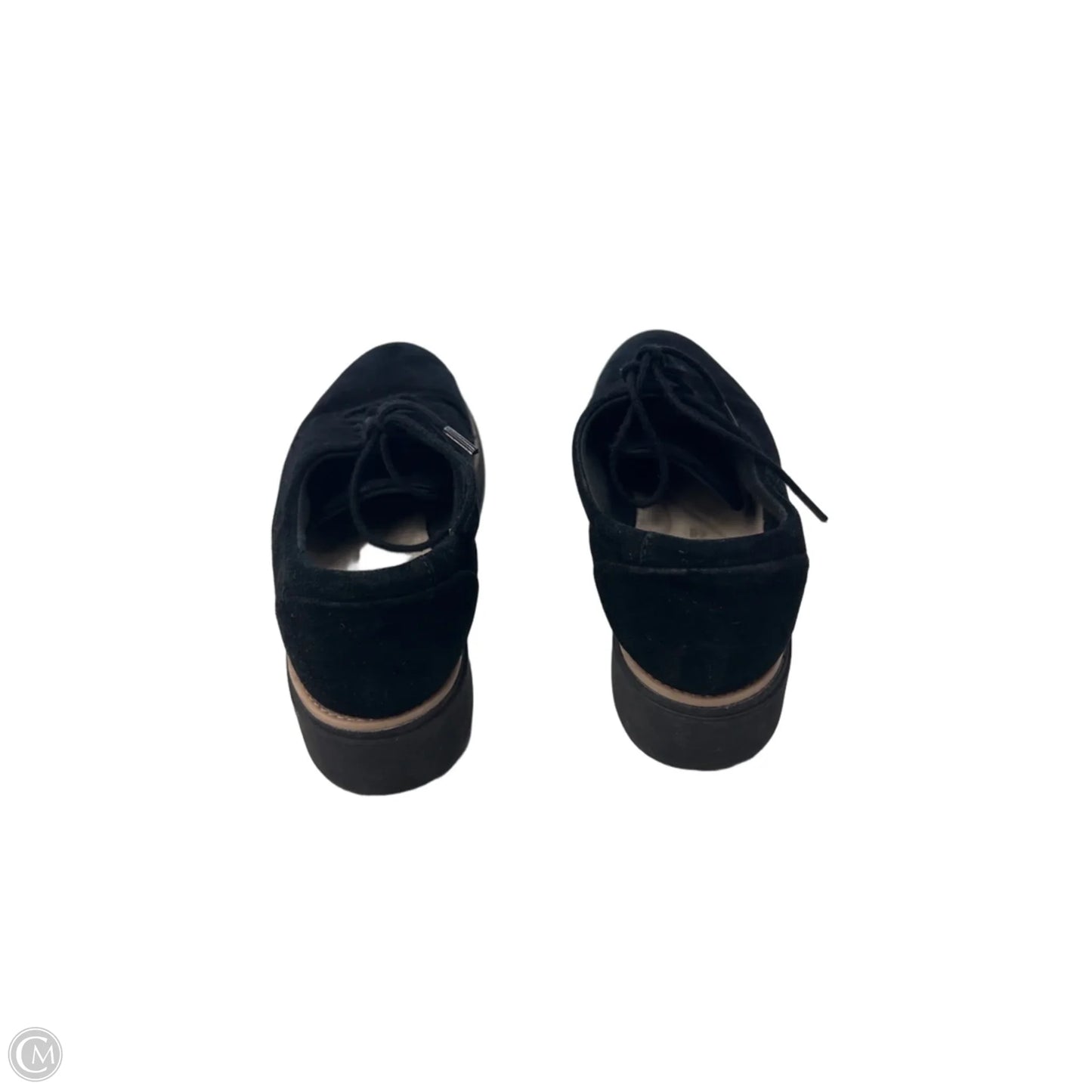 Shoes Flats By Clarks In Black, Size: 6.5