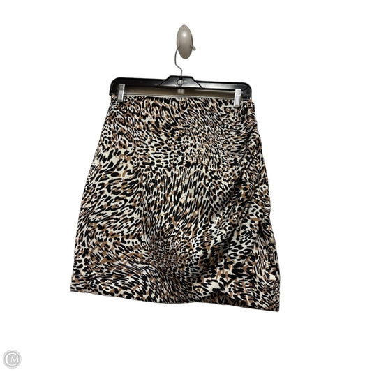 Skirt Mini & Short By Express In Animal Print, Size: 6