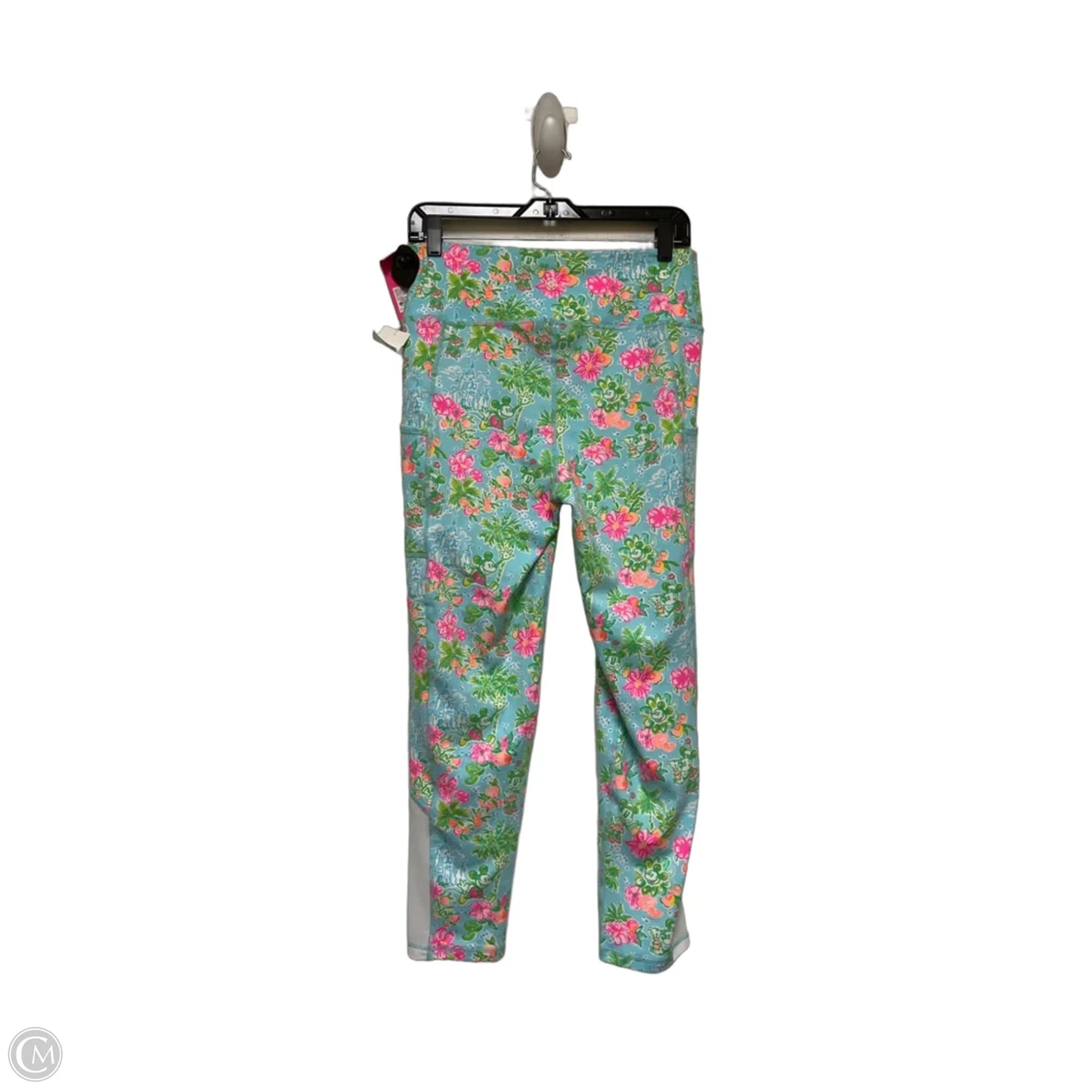 Pants Designer By Lilly Pulitzer In Blue & Green, Size: L