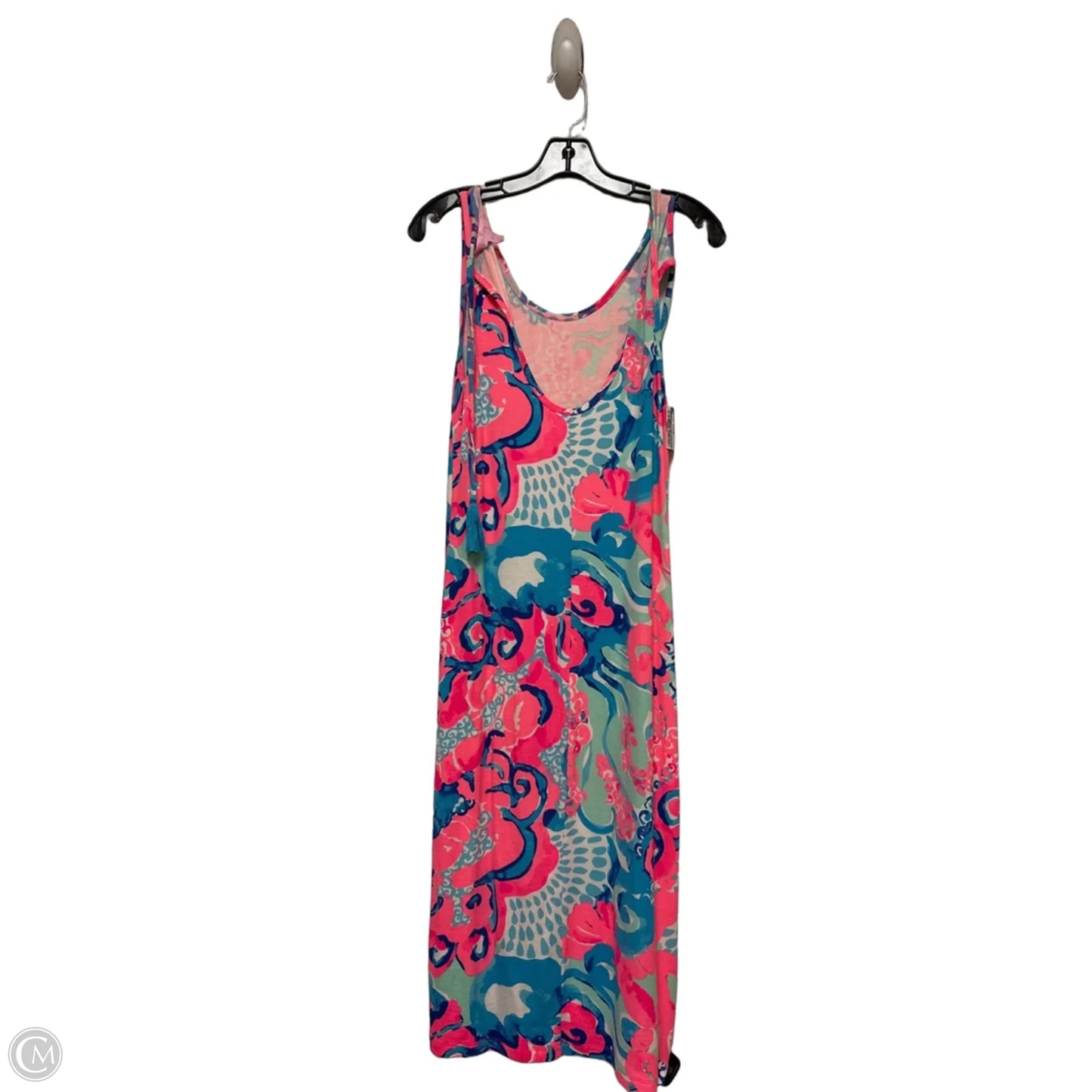 Dress Designer By Lilly Pulitzer In Blue & Pink, Size: L
