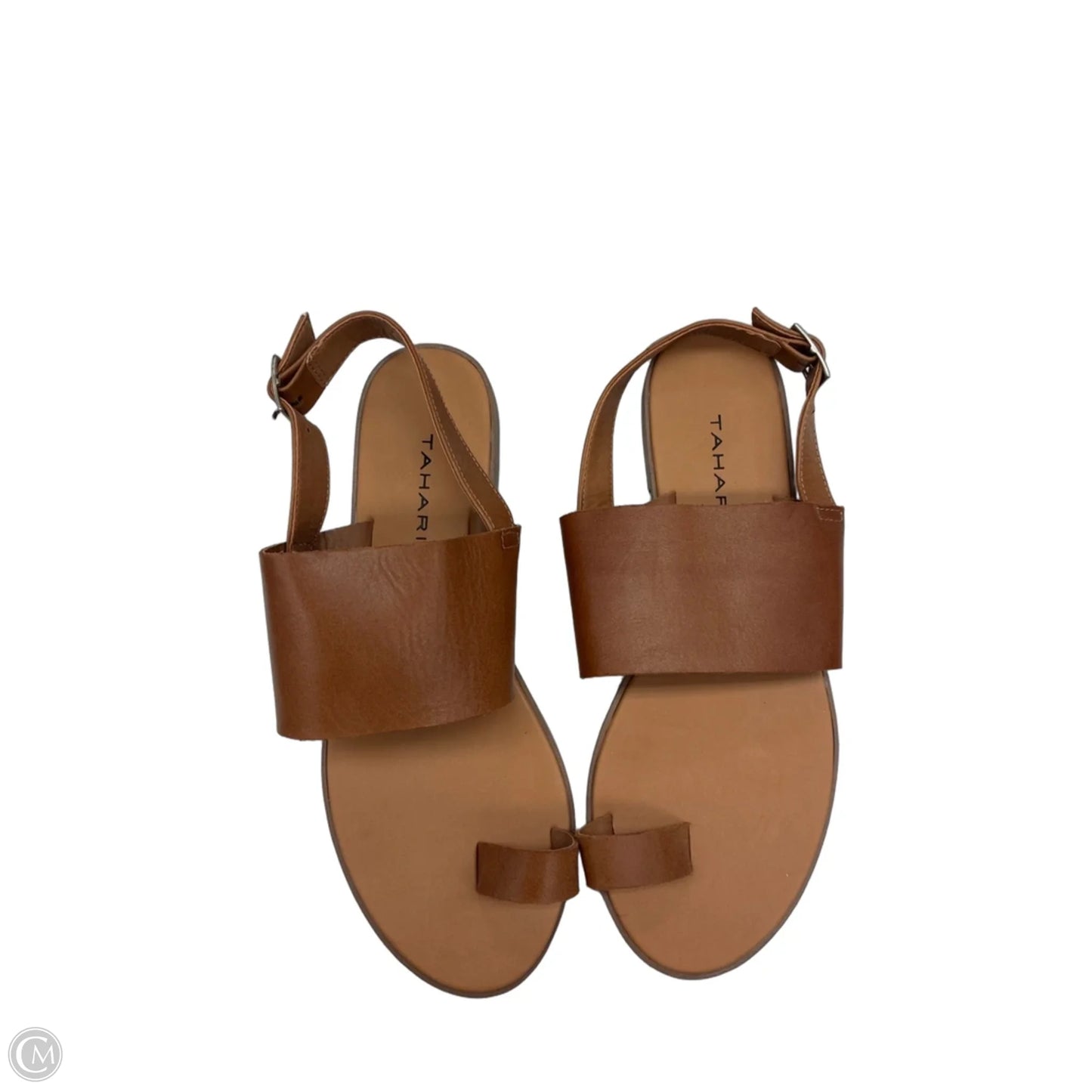 Sandals Flats By Tahari In Brown, Size: 8