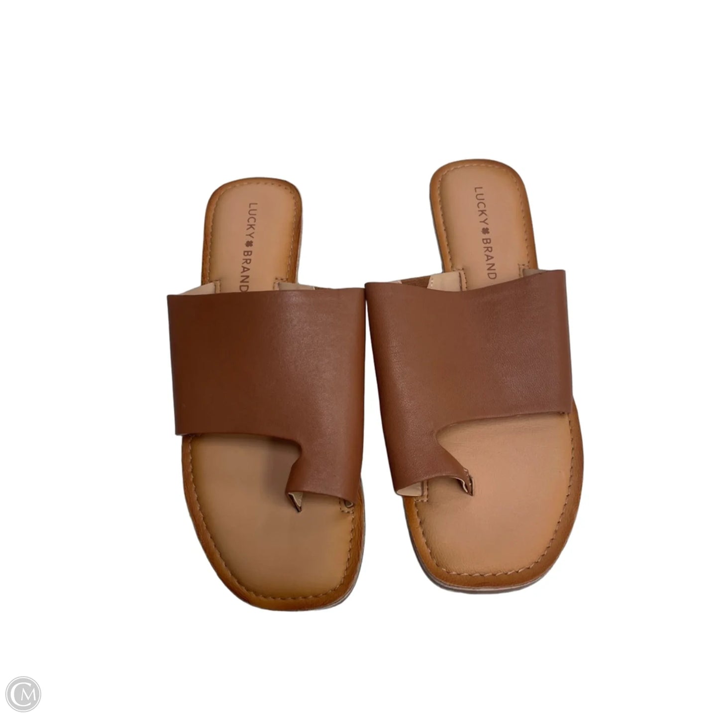 Sandals Flats By Lucky Brand In Brown, Size: 8.5