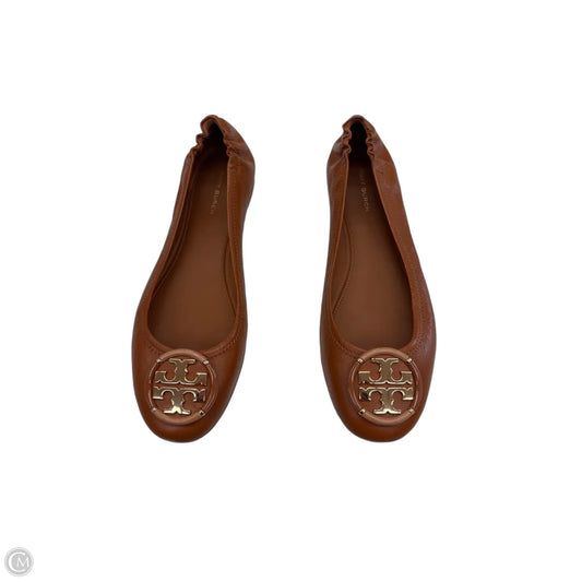Shoes Designer By Tory Burch In Brown, Size: 8