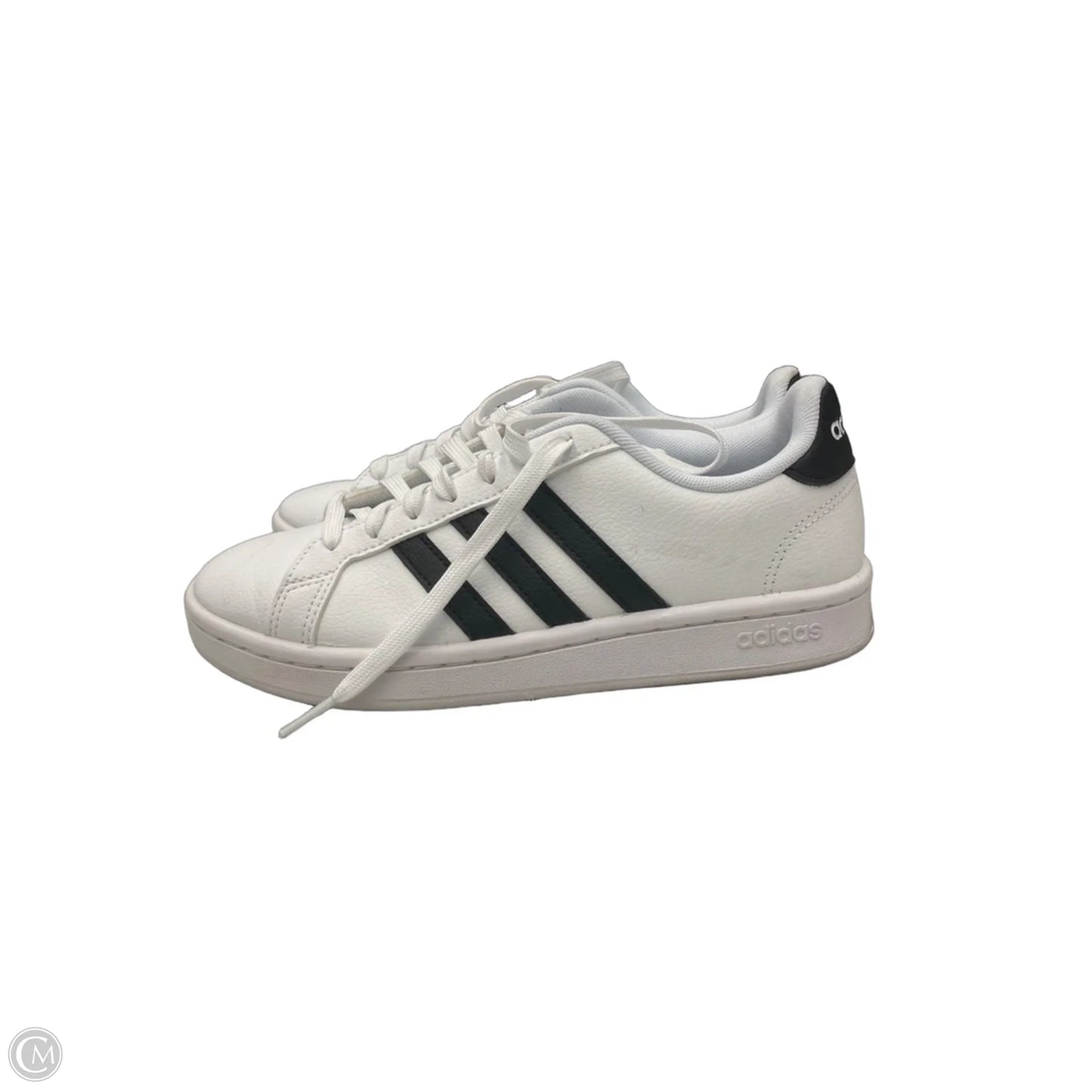 Shoes Sneakers By Adidas In Black & White, Size: 6.5