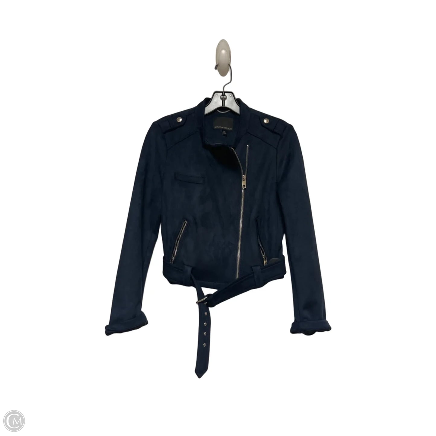Jacket Other By Banana Republic In Navy, Size: Xs