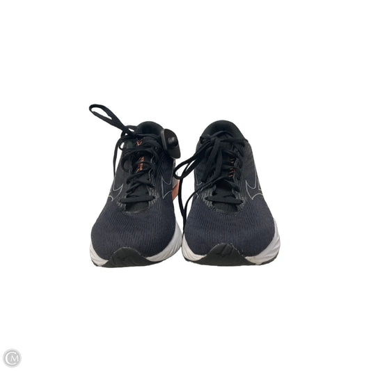 Shoes Athletic By Mizuno In Black & Blue, Size: 9.5