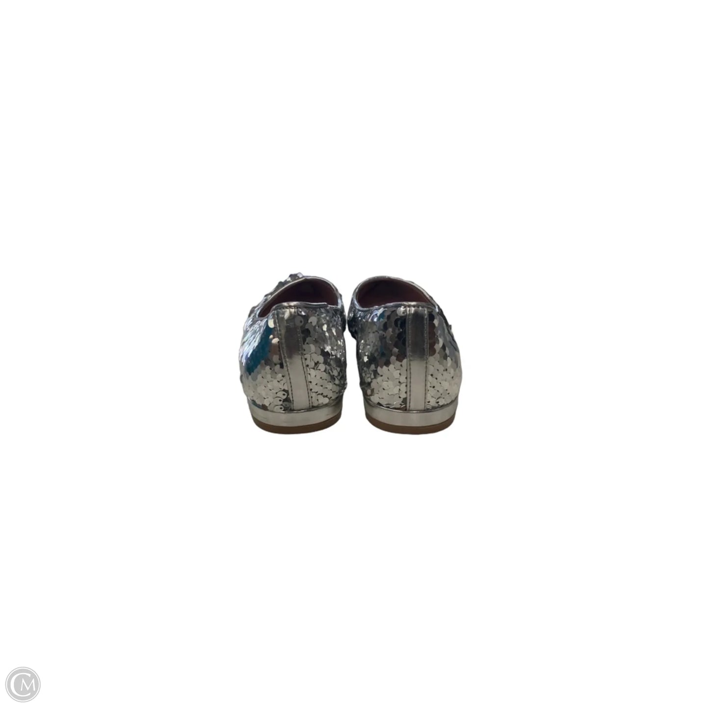 Shoes Flats By Chinese Laundry In Silver, Size: 9.5