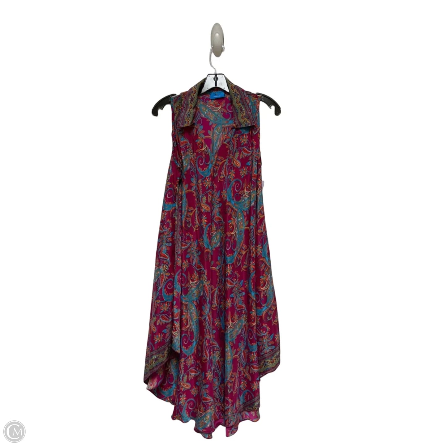 Dress Casual Short By Clothes Mentor In Blue & Pink, Size: Osfm