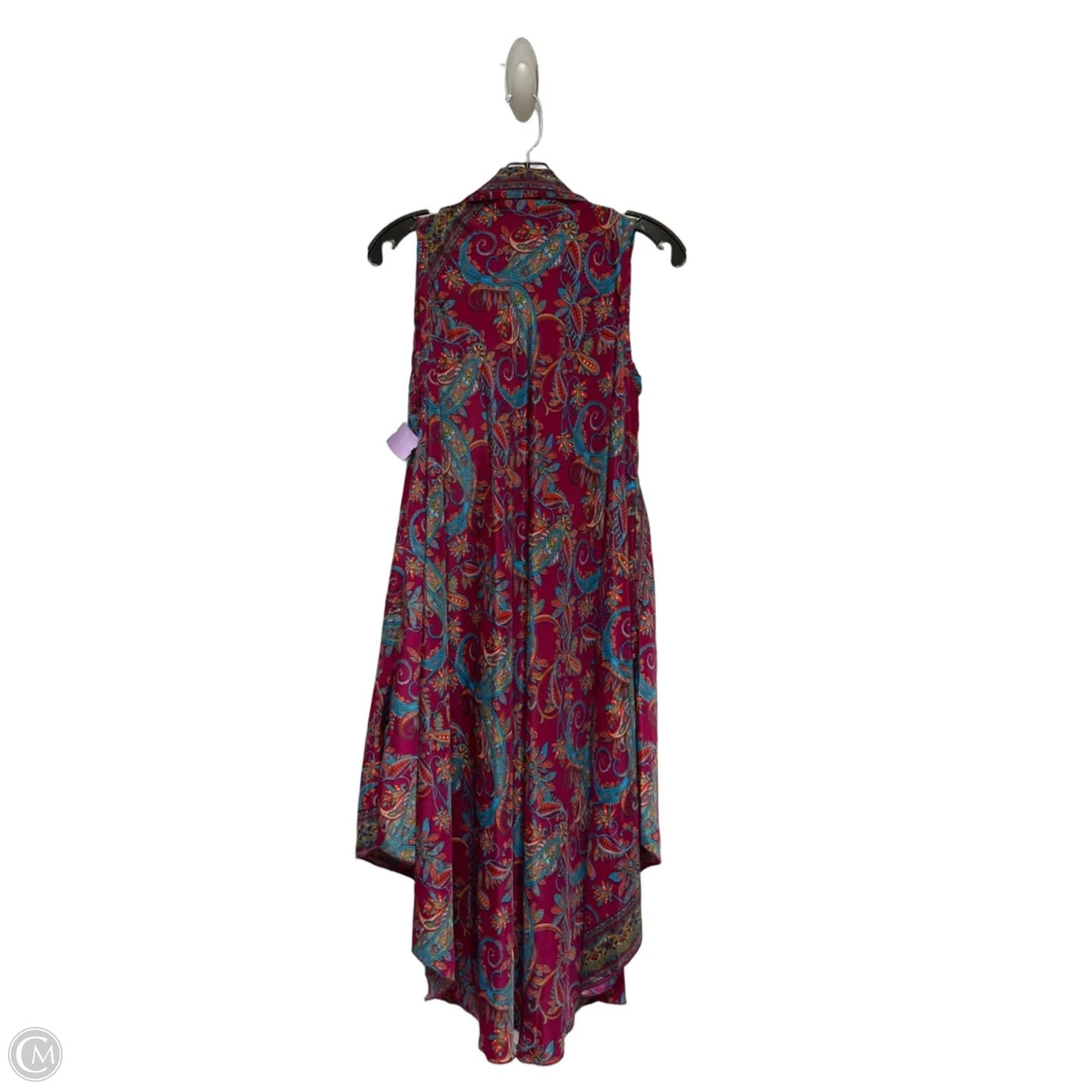 Dress Casual Short By Clothes Mentor In Blue & Pink, Size: Osfm